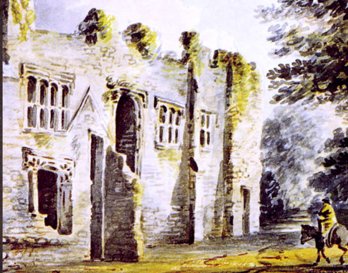 Historic view of Colcombe near Colyton